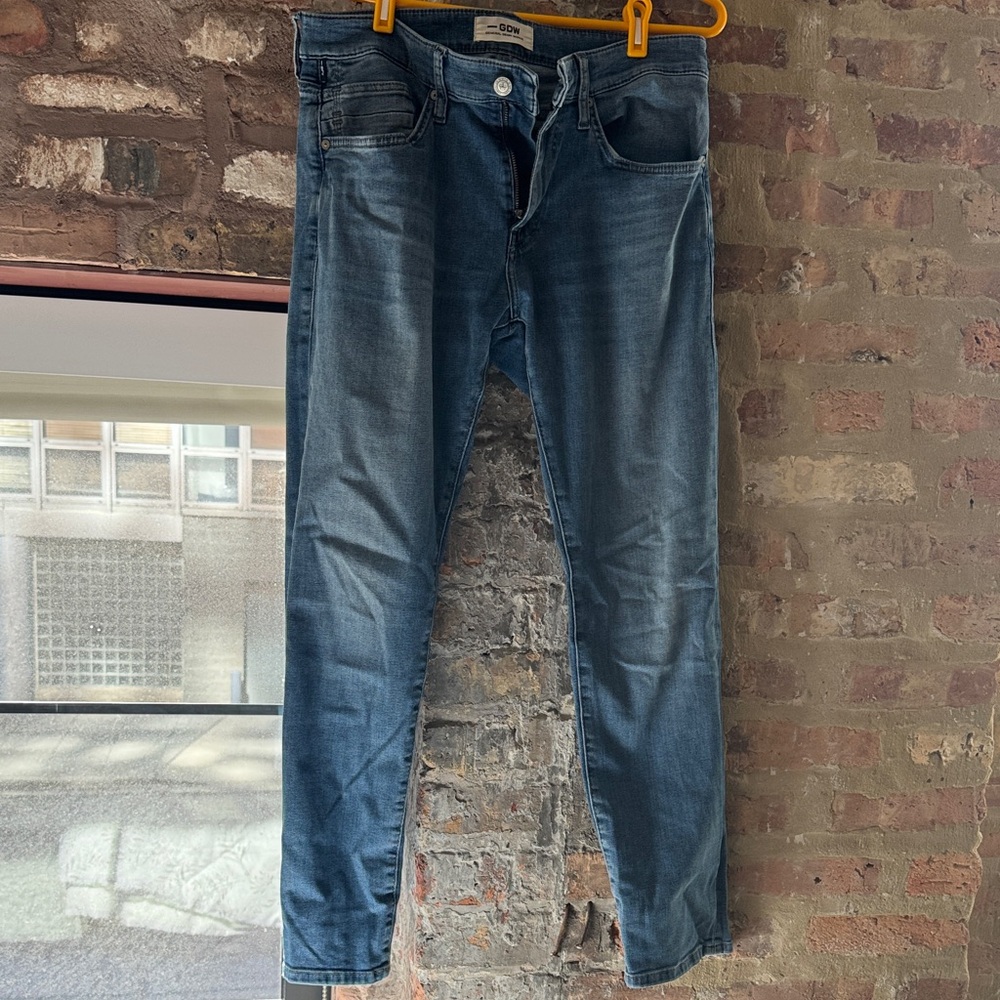 Slim Fit Men's Jeans - Blue by